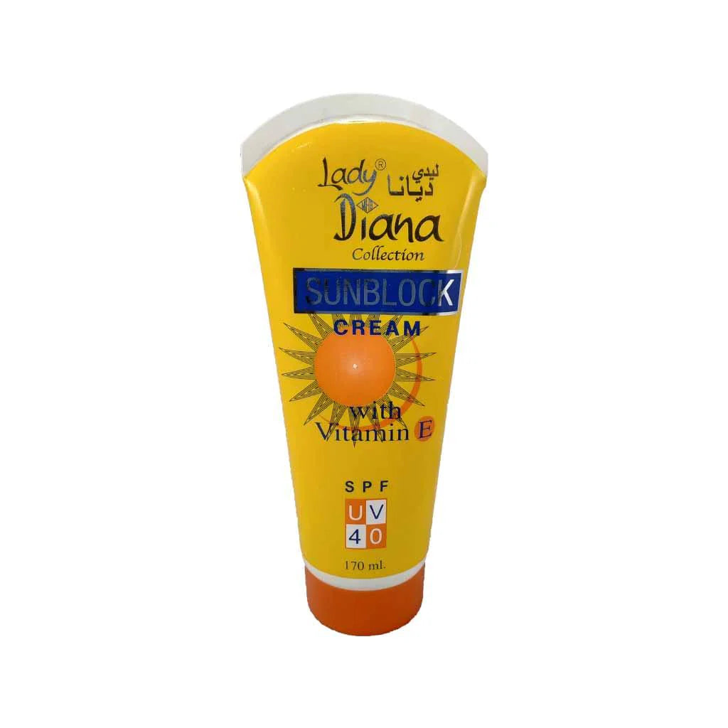 Lady Diana Sunblock Cream With Vitamin E SPF 40 170-ml