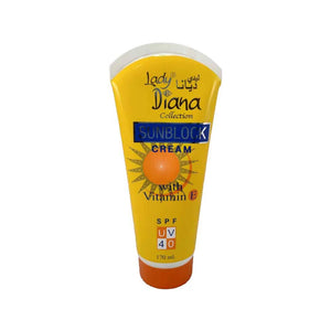 Lady Diana Sunblock Cream With Vitamin E SPF 40 170-ml