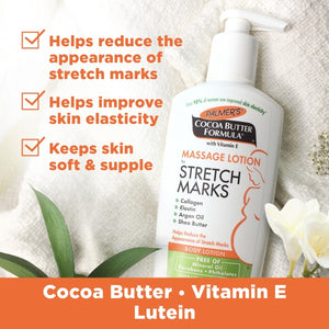 Palmers - Cocoa Buttar Formula Massage Lotion For Stretch Marks, Skin Care 250-Ml