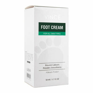 Vince Foot Cream, For All Skin Types, 50-ml