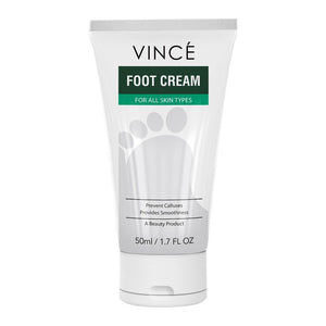 Vince Foot Cream, For All Skin Types, 50-ml