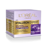 L'Oreal Paris Hyaluron Expert Replumping Moisturizing Care Night Cream Mask, 50ml