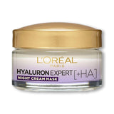 L'Oreal Paris Hyaluron Expert Replumping Moisturizing Care Night Cream Mask, 50ml