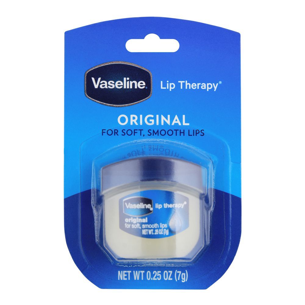 Vaseline Lip Therapy Lip Balm, Original, 7gm