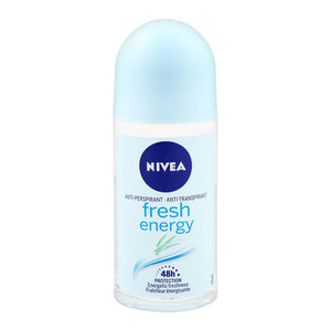Nivea 48H Fresh Energy Anti-Perspirant Roll On Deodorant, For Women, 50ml