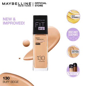 Maybelline New York Fit Me Dewy & Smooth Liquid Foundation