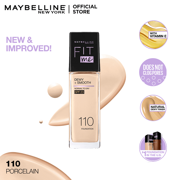 Maybelline Fit Me Dewy Smooth Foundation Brand City