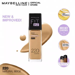 Maybelline New York Fit Me Dewy & Smooth Liquid Foundation