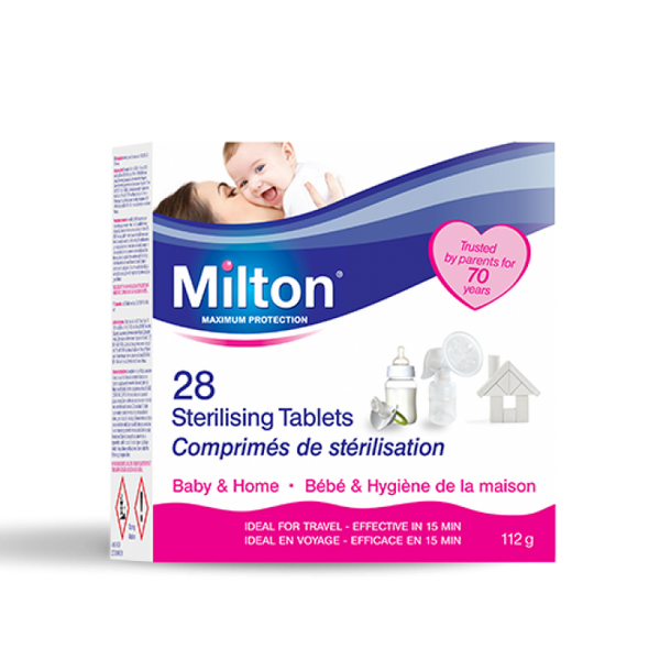 Milton Sterilizing Tablets Baby 112g brandcity.pk