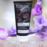 EVELINE FACEMED FACIAL WASH GEL ACTIVE CARBON 150ML PC