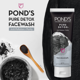 Pond's Pure Detox Anti-Pollution-Purity Face Wash, 100-g