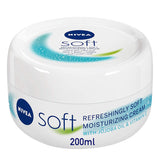 Nivea Soft Refreshing & Moisturizing Cream, 200-ml