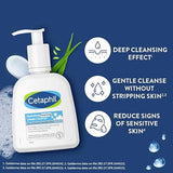 Cetaphil Hydrating Foaming Cream Cleanser, Face Wash For Dry, Normal or Sensitive Skin, 236ml