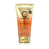 Eveline C Sensation Cleansing Gel 10% Vitamin C 3In1 Booster – 150ml