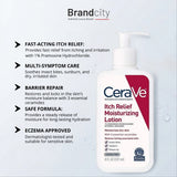CeraVe Itch Relief Moisturizing Lotion for Dry and Itchy Skin Unscented 237-ml