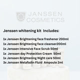 Janssen Whitening Facial Kit - Complete Kit