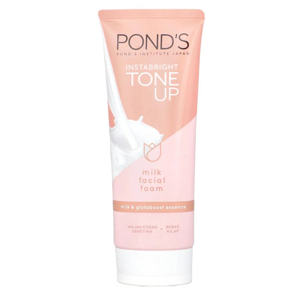 Ponds Instant Bright Tone-Up Milk Facial Foam 100-g