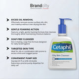 Cetaphil Oily Skin Cleanser Combination To Oily, Sensitive Skin, 237ml