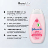 Johnsons Baby Soft Lotion 200-ml