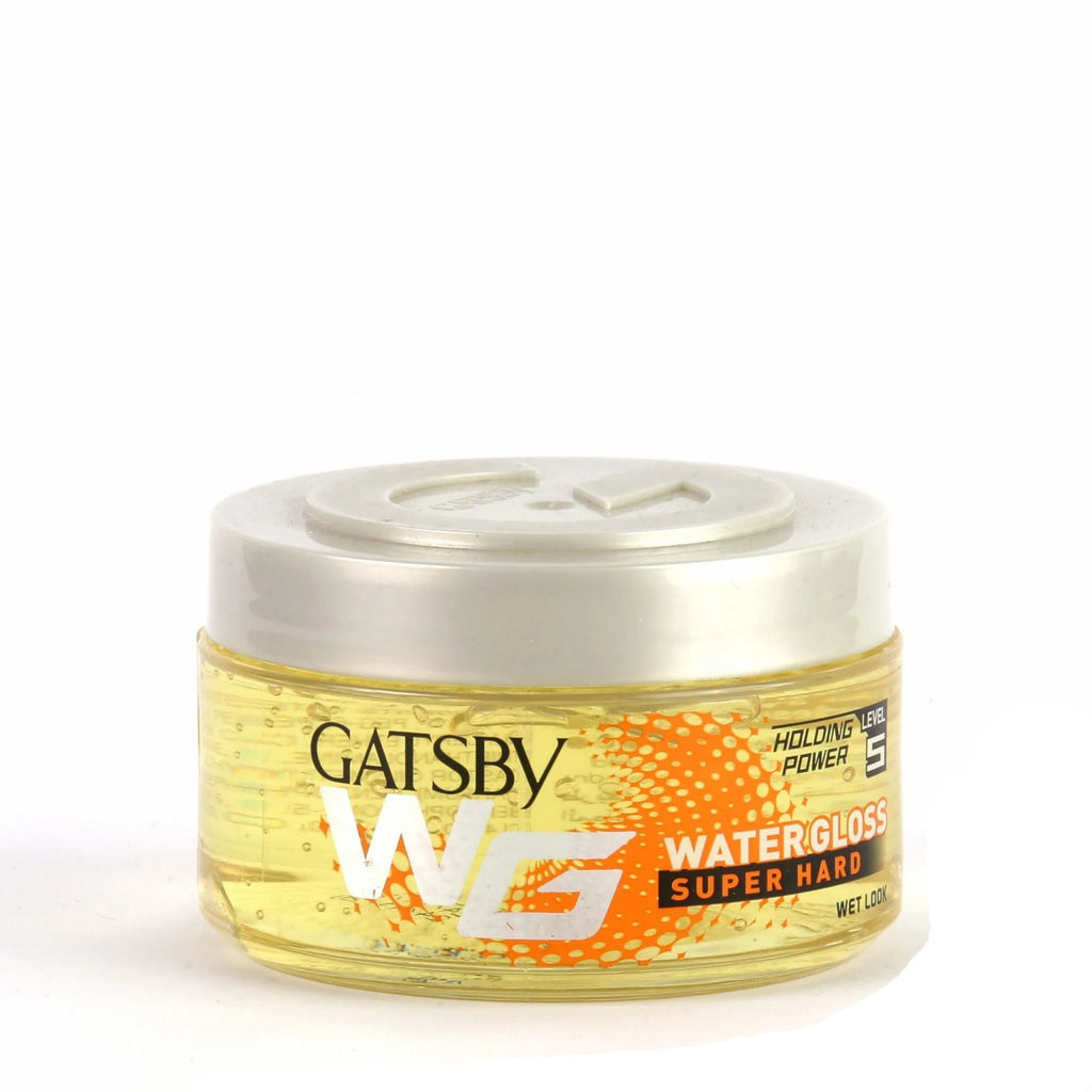 Gatsby Water Gloss Super Hard, Yellow, 150-g