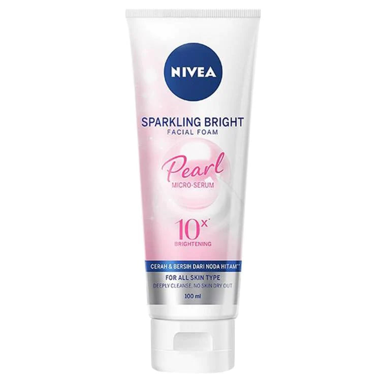 Nivea Sparkling Bright Facial Foam Pearl Micro Serum 100-ml