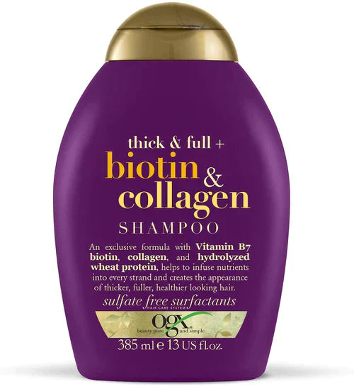 EXTRA STRENGTH BIOTIN & COLLAGEN SHAMPOO - 385 Ml