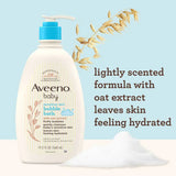 aveeno baby sensitive skin bubble bath 568 ml