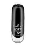 Essence Shine Last & Go! Gel Nail Polish 46 Black is Back