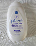 Johnson's Baby Sensitive Care Face And Body  Cream , USA  , 400ml