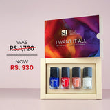 ST London - I want it All (EZ Breathable Nail Color Bundle Of 4)