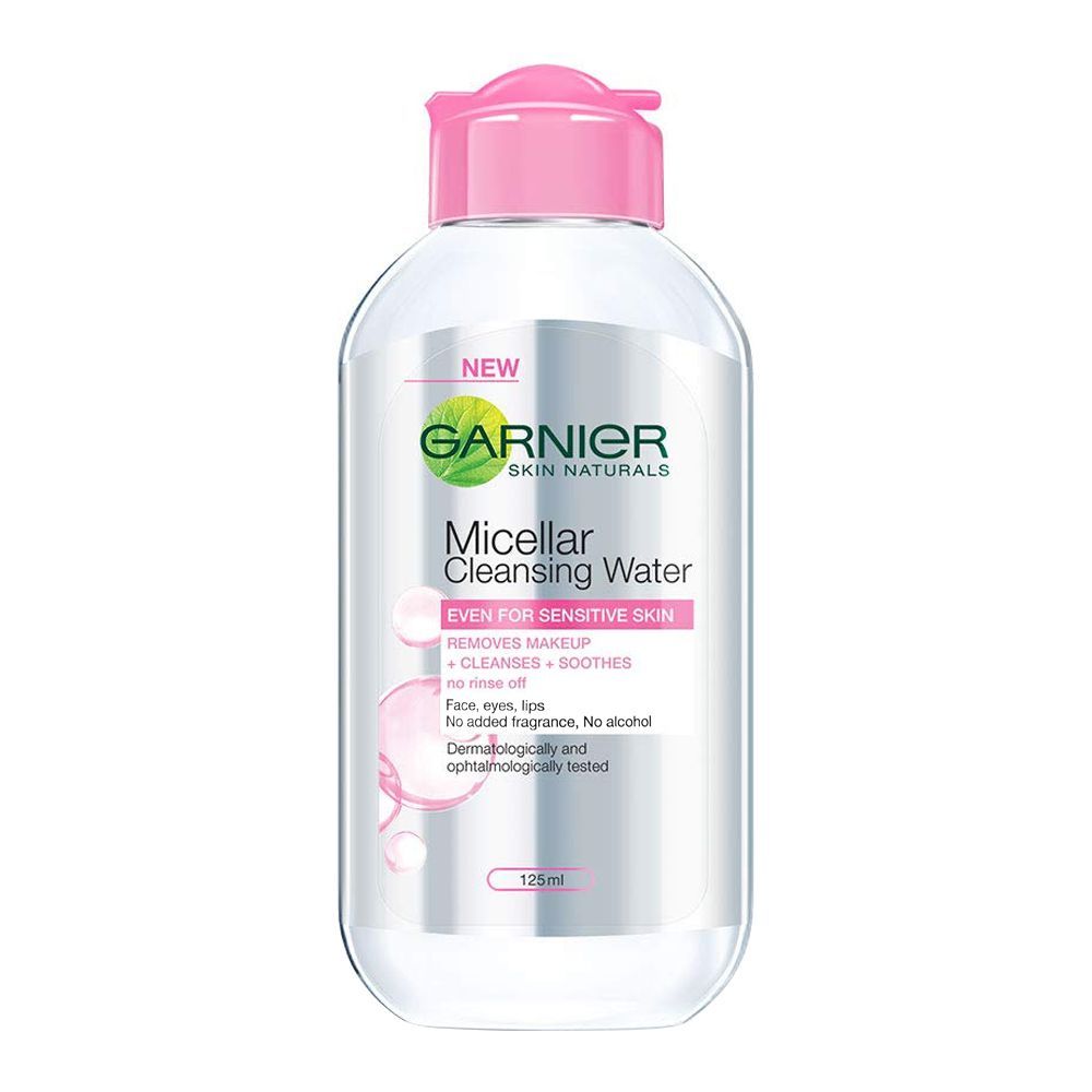Garnier Skin Naturals Micellar Cleansing Water, Alcohol Free, 125ml