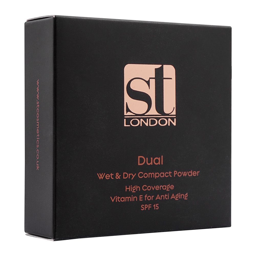 ST London - Dual Wet & Dry Compact Powder - Natural