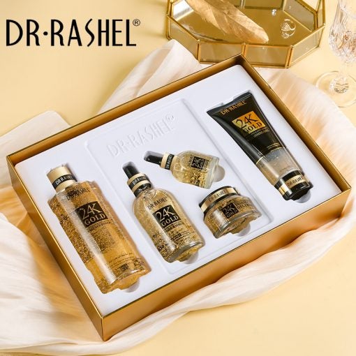 DR RASHEL 24K GOLD RADIANCE & ANTI-AGING, GIFT BOX (Pack of 5)