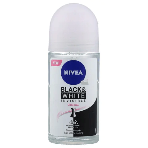 Nivea Black & White Invisible Original Anti-Perspirant Roll on Deo 50ml