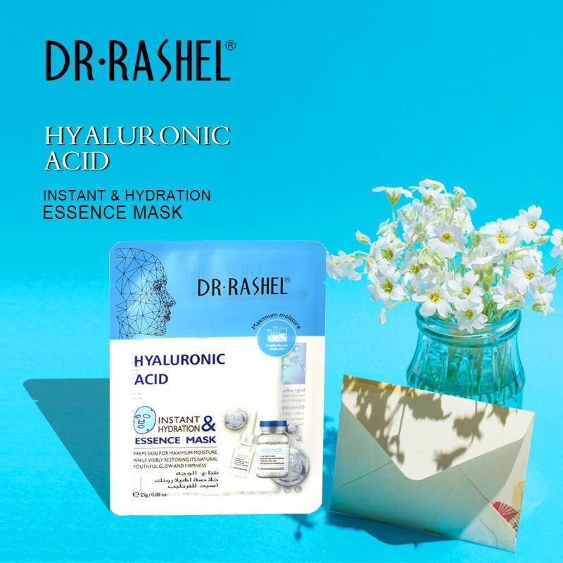 Dr. Rashel Hyaluronic Acid Instant & Hydration Essence Mask, 5Pcs