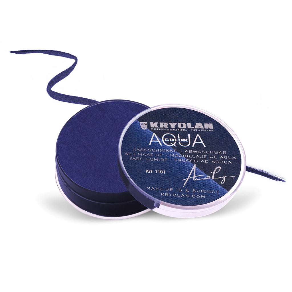 Kryolan - Aquacolor Cake Liner - 545 - Royal Blue