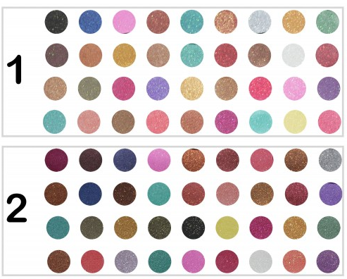 Rivaj Uk Shimmery Diamond Eye Shadow ( 36 IN 1 ) RG