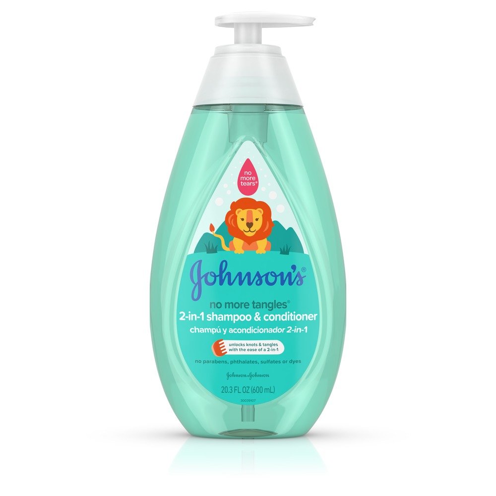 jhonson No More Tangles 2-in-1 Shampoo & Conditioner 600ml